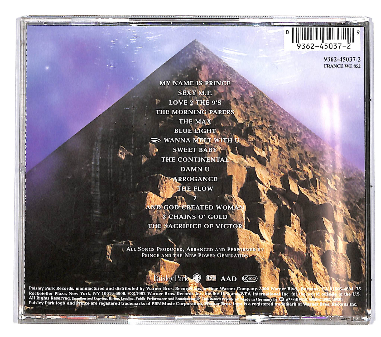 EBOND Prince And The New Power Generation - Love Symbol CD CD037938