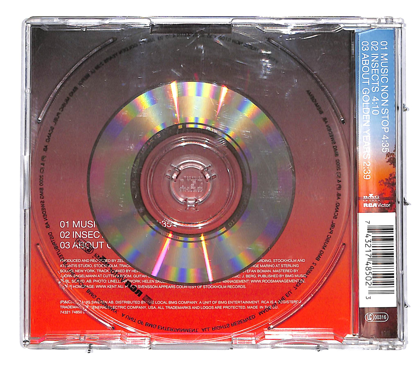 EBOND Kent - Music Non Stop CD CD037952