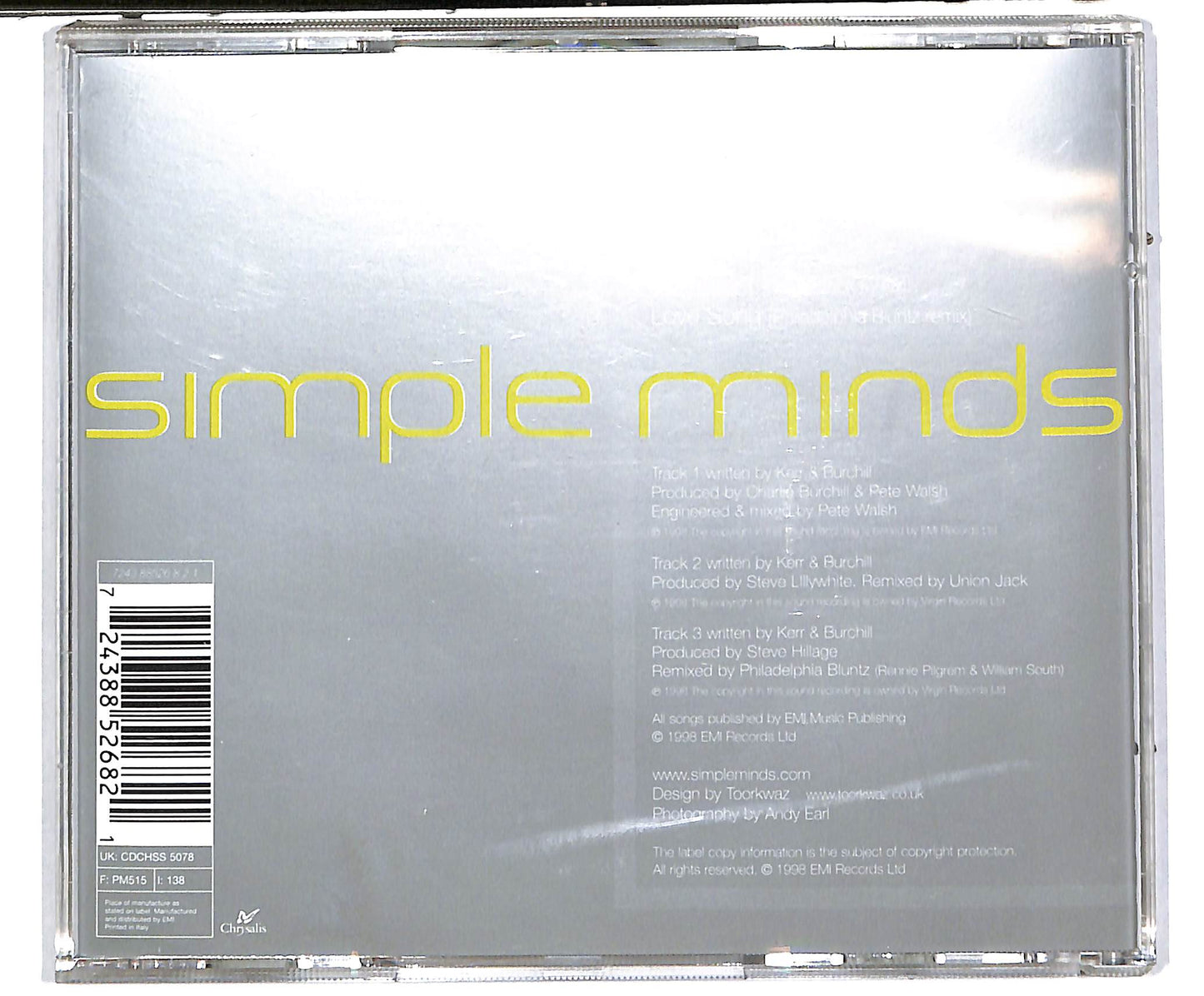 EBOND Simple Minds - Glitterball CD CD038022