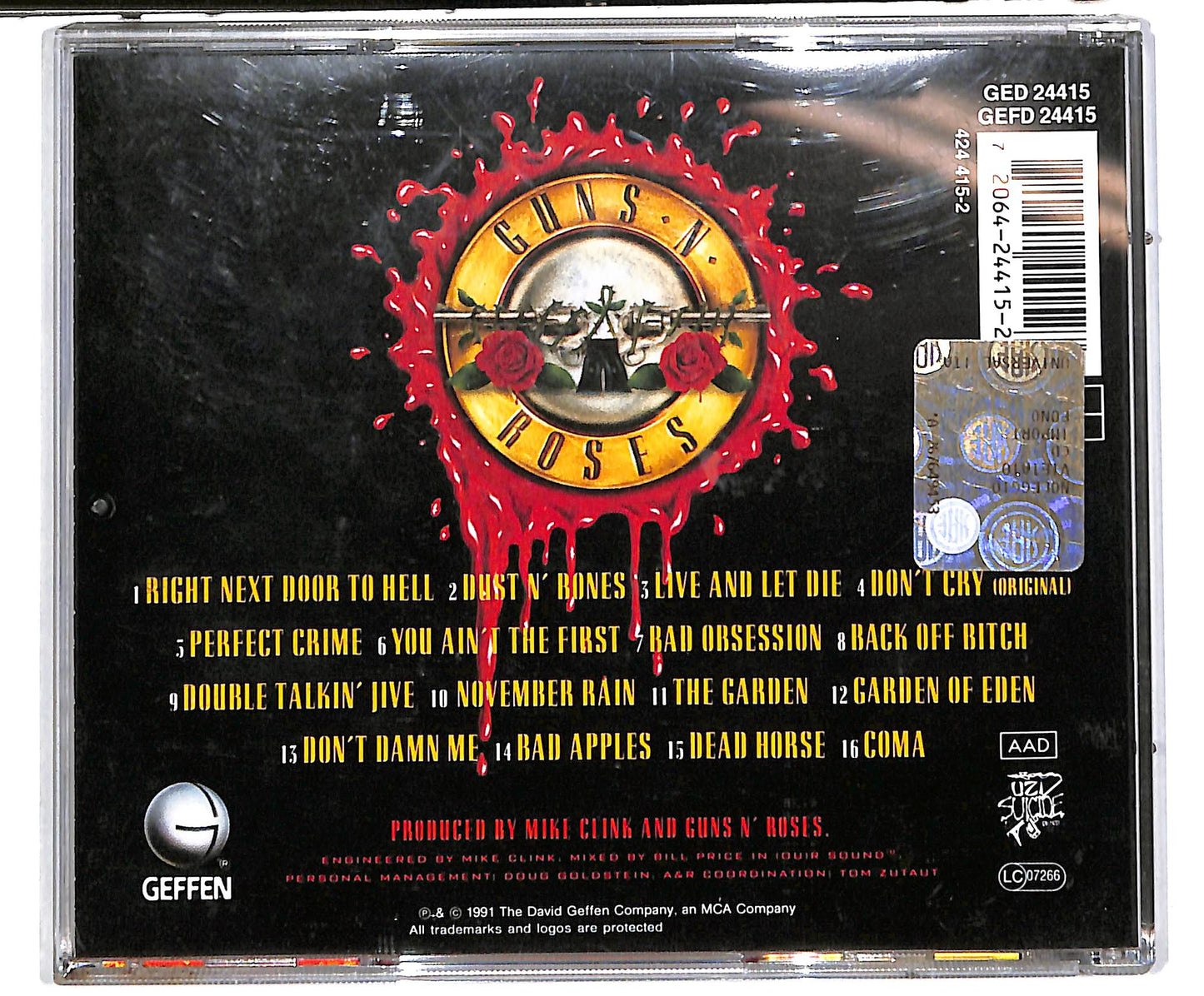 EBOND Guns N' Roses - Use Your Illusion I CD CD038037