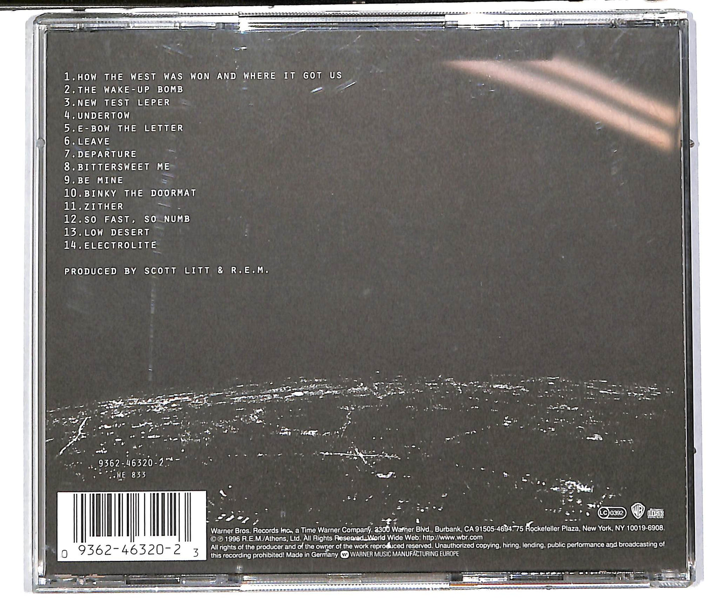 EBOND R.E.M. - New Adventures In Hi-Fi CD CD038043
