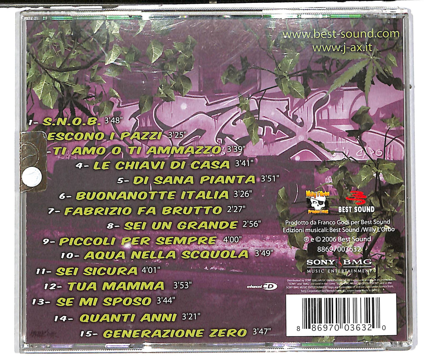 EBOND J-Ax - Di Sana Pianta CD CD038109