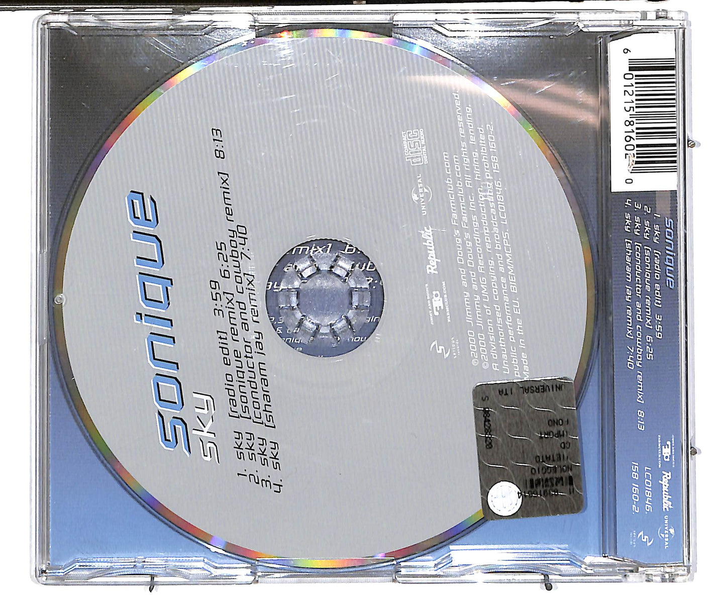 EBOND Sonique - Sky CD CD038115