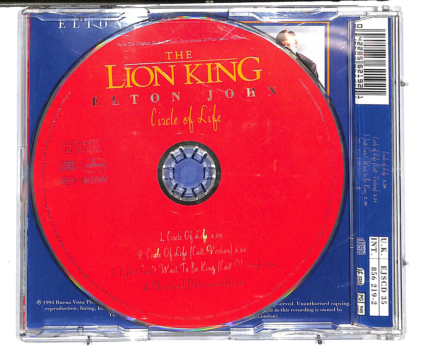 EBOND Elton John - Circle Of Life CD CD038134