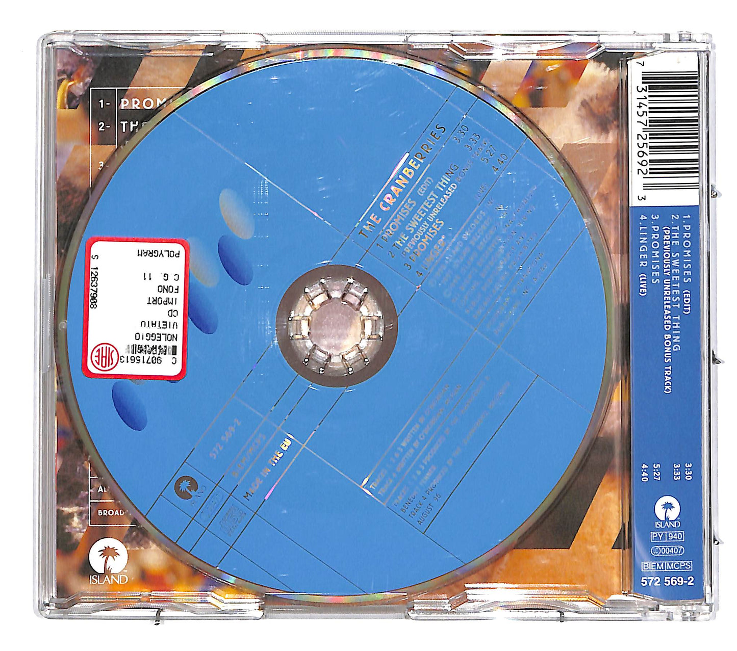 EBOND The Cranberries - Promises CD CD038250