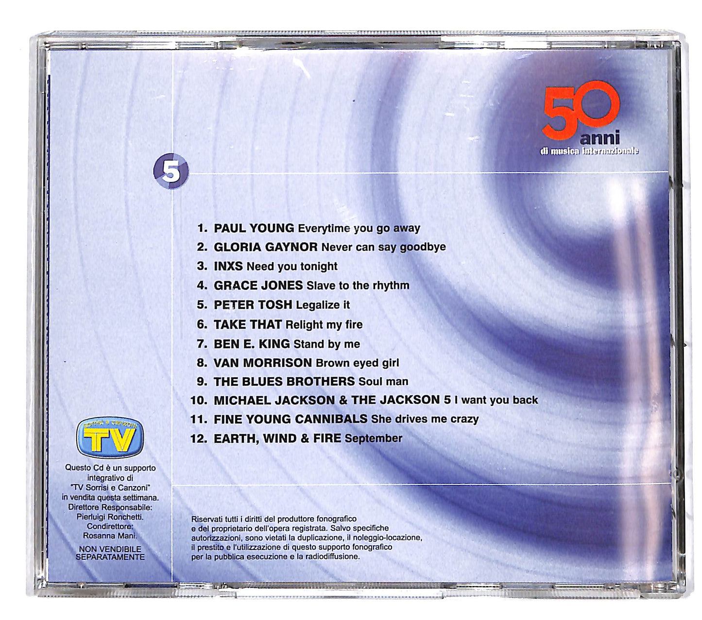 EBOND Various - 50 Anni Di Musica Internazionale vol.5 EDITORIALE CD CD038252