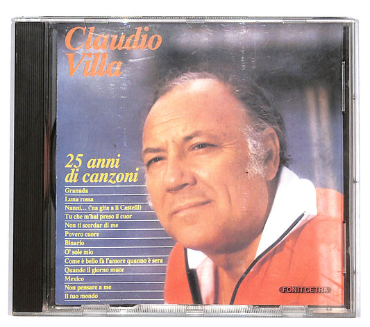 EBOND Claudio Villa - 25 Anni Di Canzoni CD CD038259