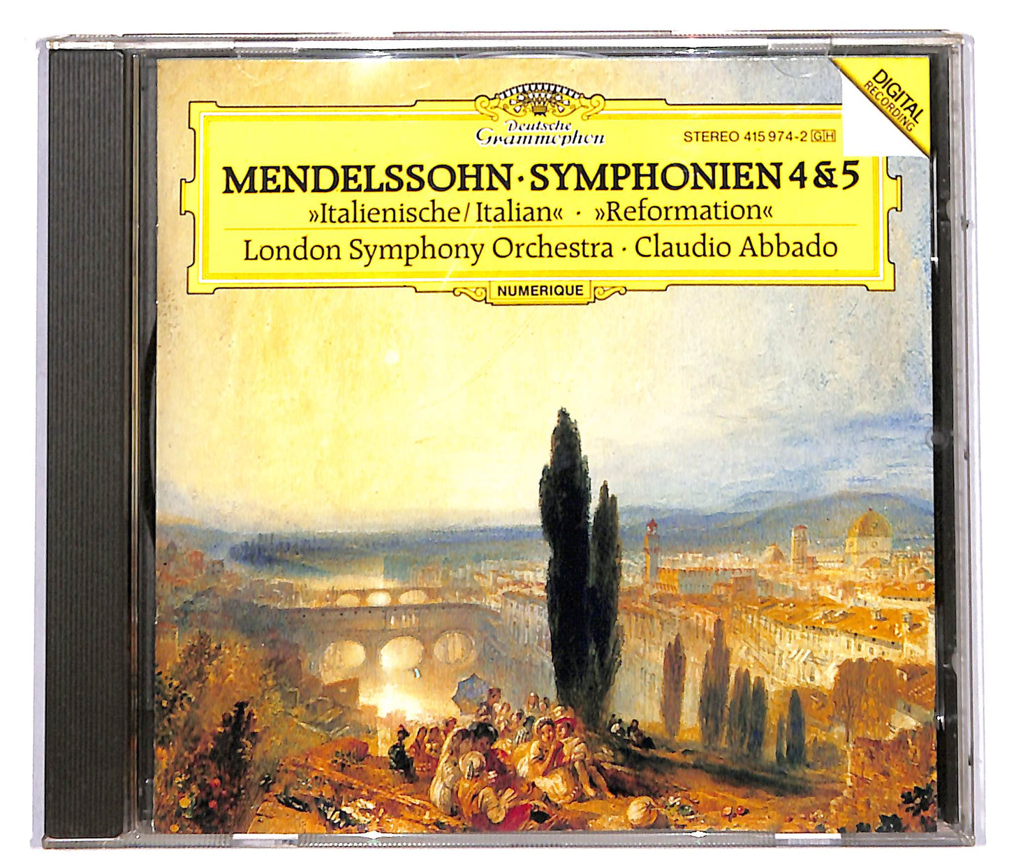 EBOND Mendelssohn*, London Symphony Orchestra*, Claudio Abbado - Symphonien 4 & 5 CD CD038301