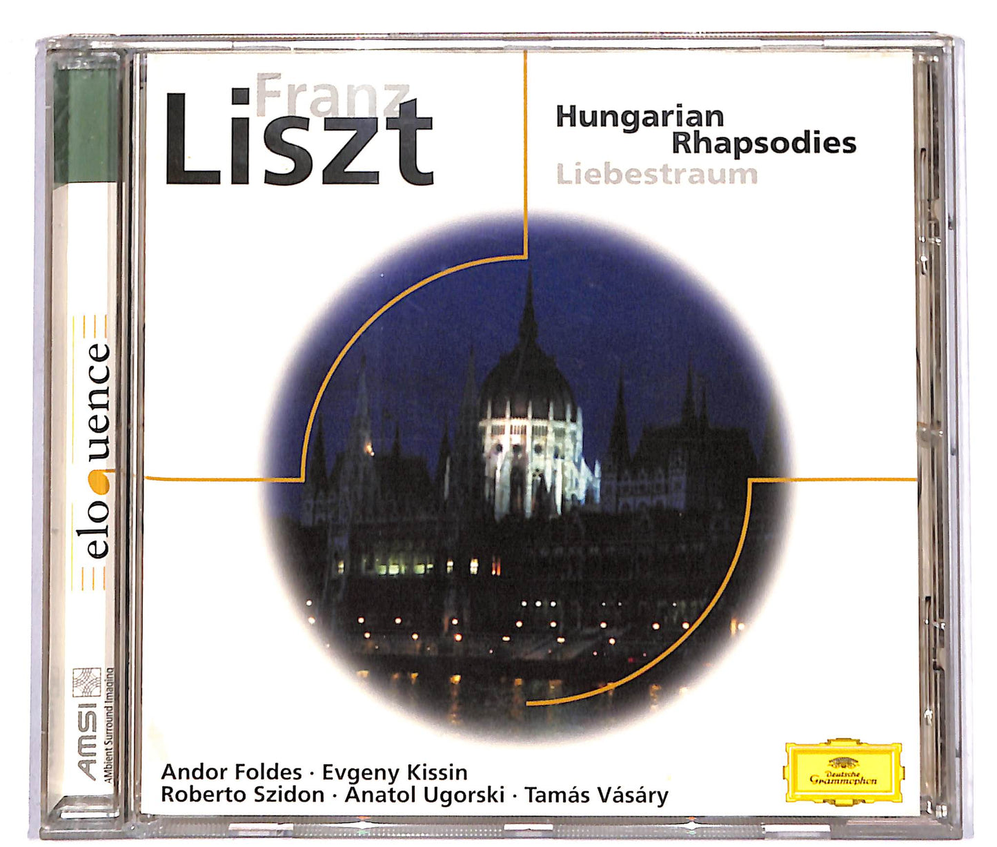 EBOND Franz Liszt - Andor Foldes, Evgeny Kissin*, Roberto Szidon, Anatol Ugorski, Tamas Vasary - Hungarian Rhapsodies / Liebestraum CD CD038319