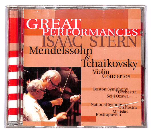 EBOND Isaac Stern, Seiji Ozawa, Boston Symphony Orchestra, Mstislav Rostropovich, National Symphony Orchestra - Stern Ozawa Mendelssohn Violin Concerto / Beethoven: Two Romances CD CD038322