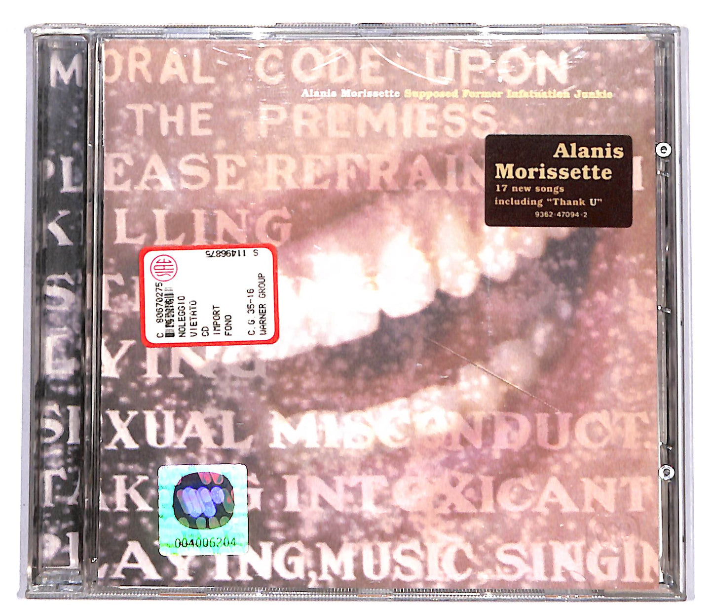 EBOND Alanis Morissette - Supposed Former Infatuation Junkie CD CD038336