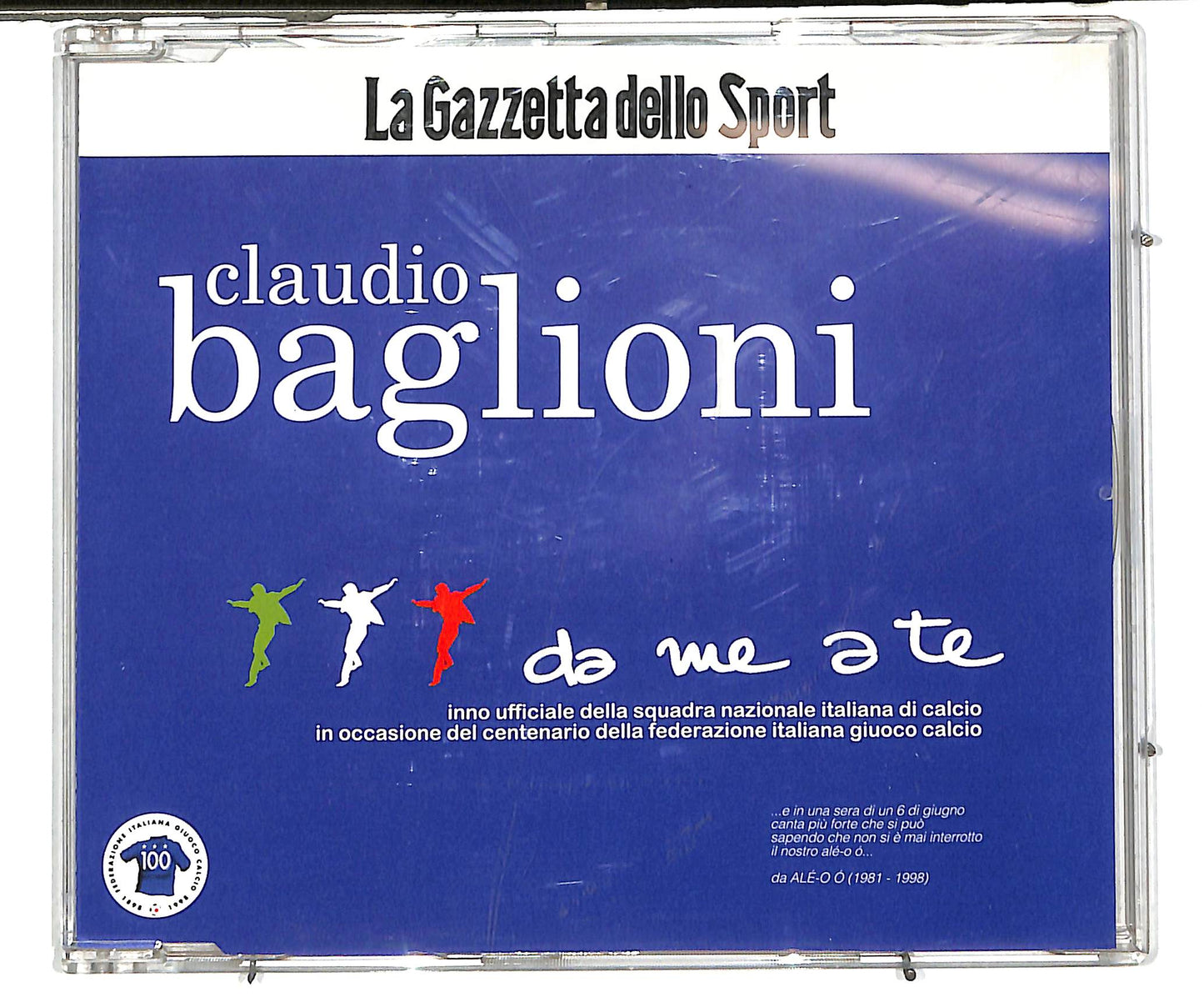 EBOND Claudio Baglioni - Da Me A Te EDITORIALE CD CD038408
