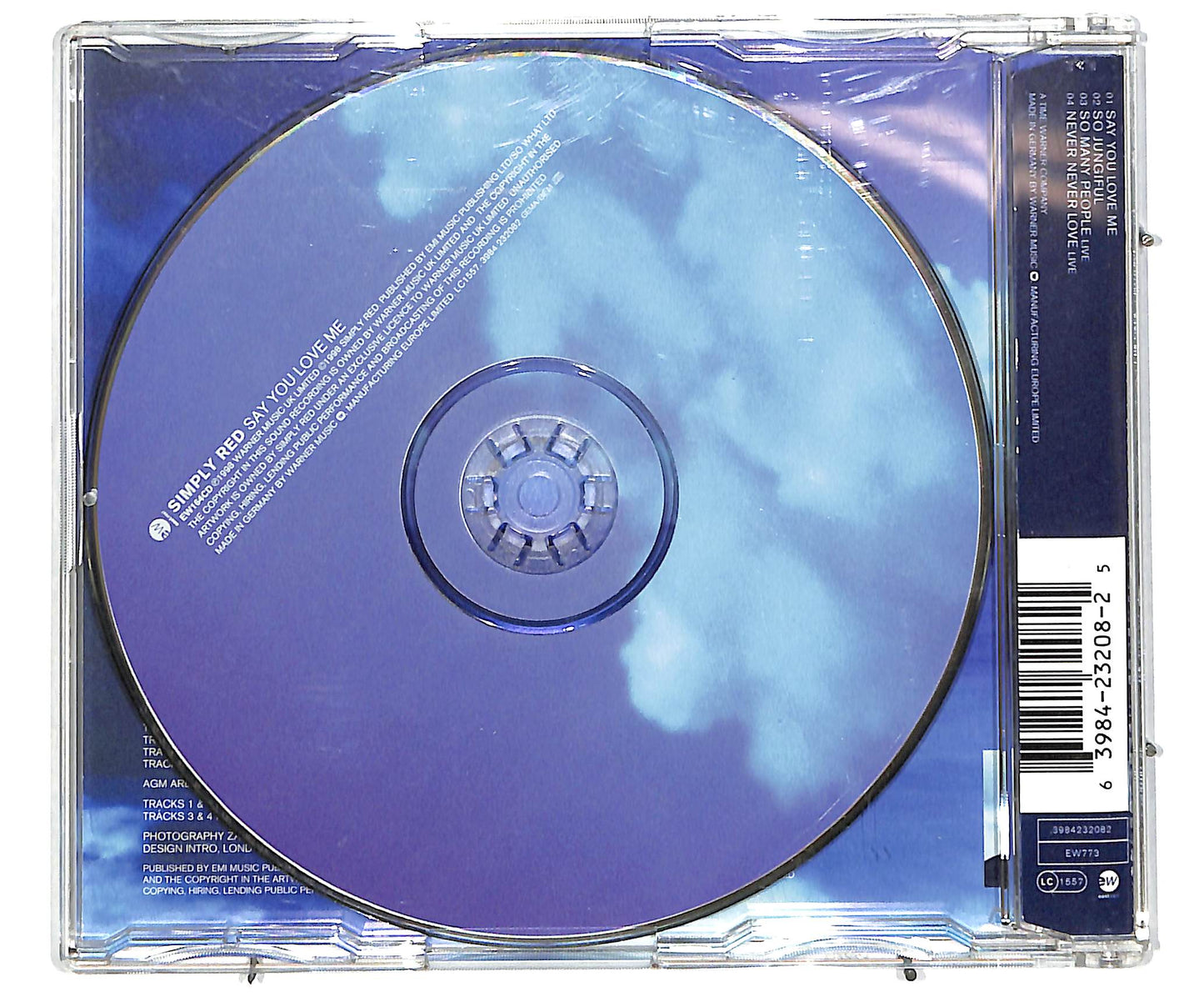 EBOND Simply Red - Say You Love Me CD CD038528