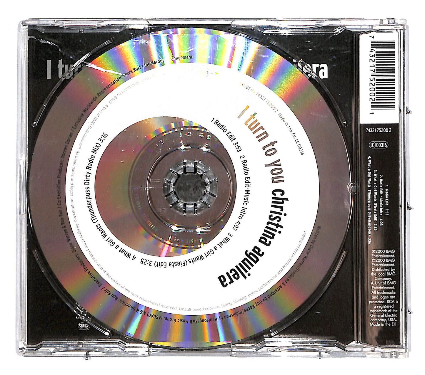 EBOND Christina Aguilera - I Turn To You CD CD038606