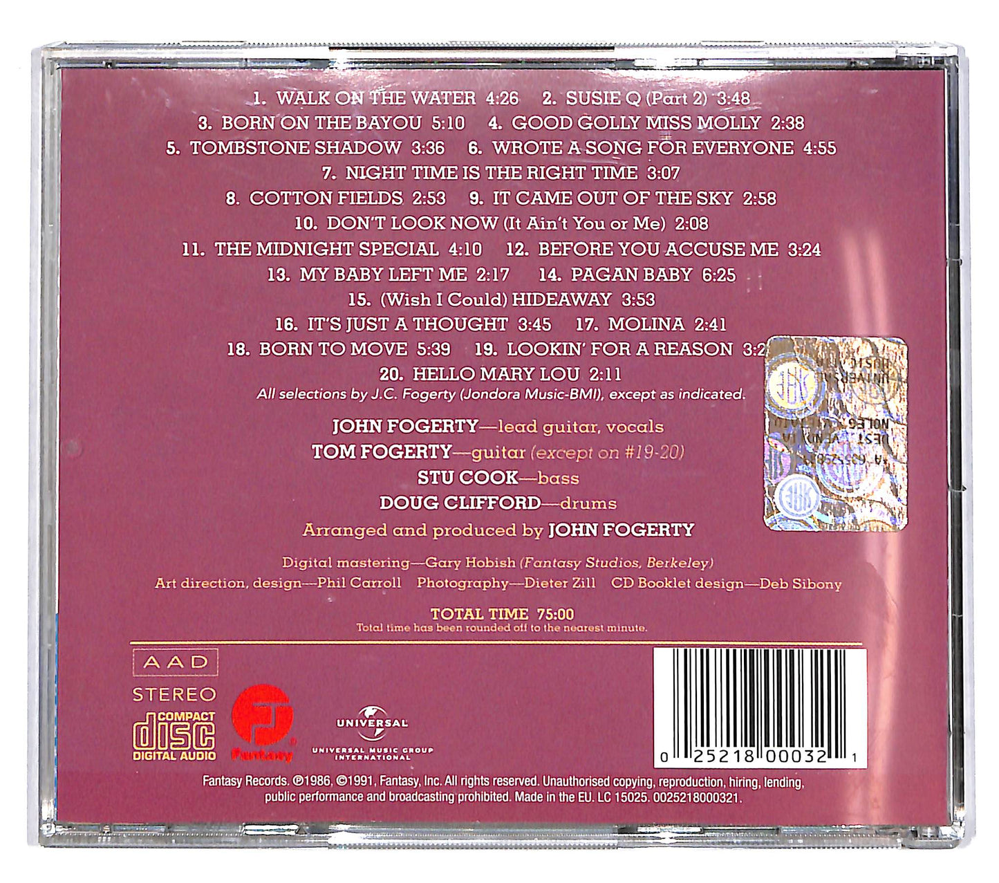 EBOND Creedence Clearwater Revival - Chronicle Volume Two CD CD038624
