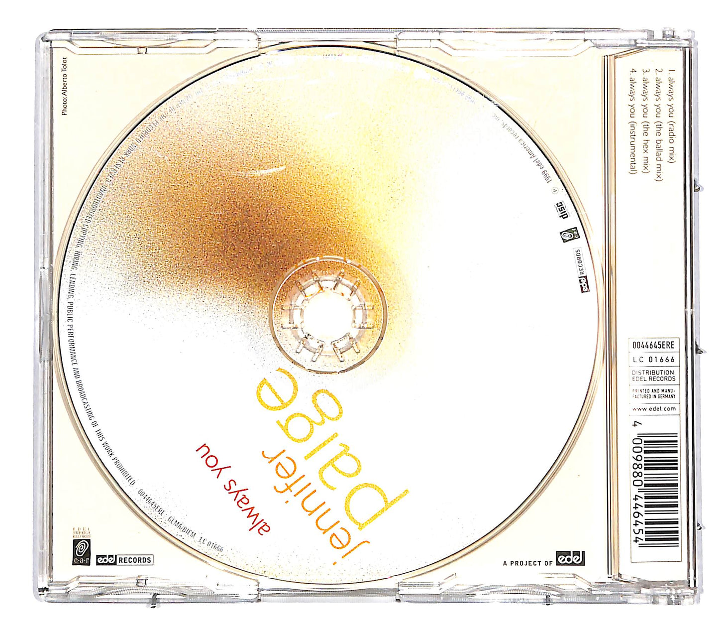 EBOND Jennifer Paige - Always You CD CD038644