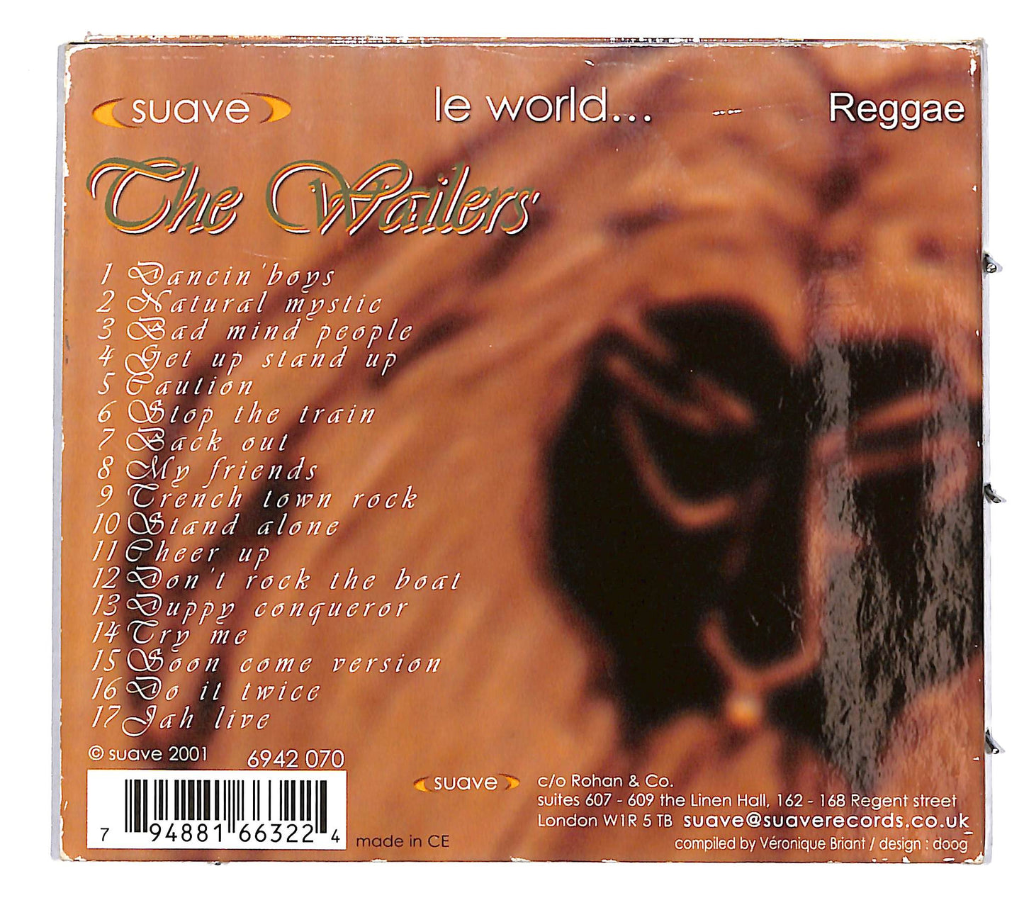 EBOND The Wailers - Le World...Reggae CD CD038662