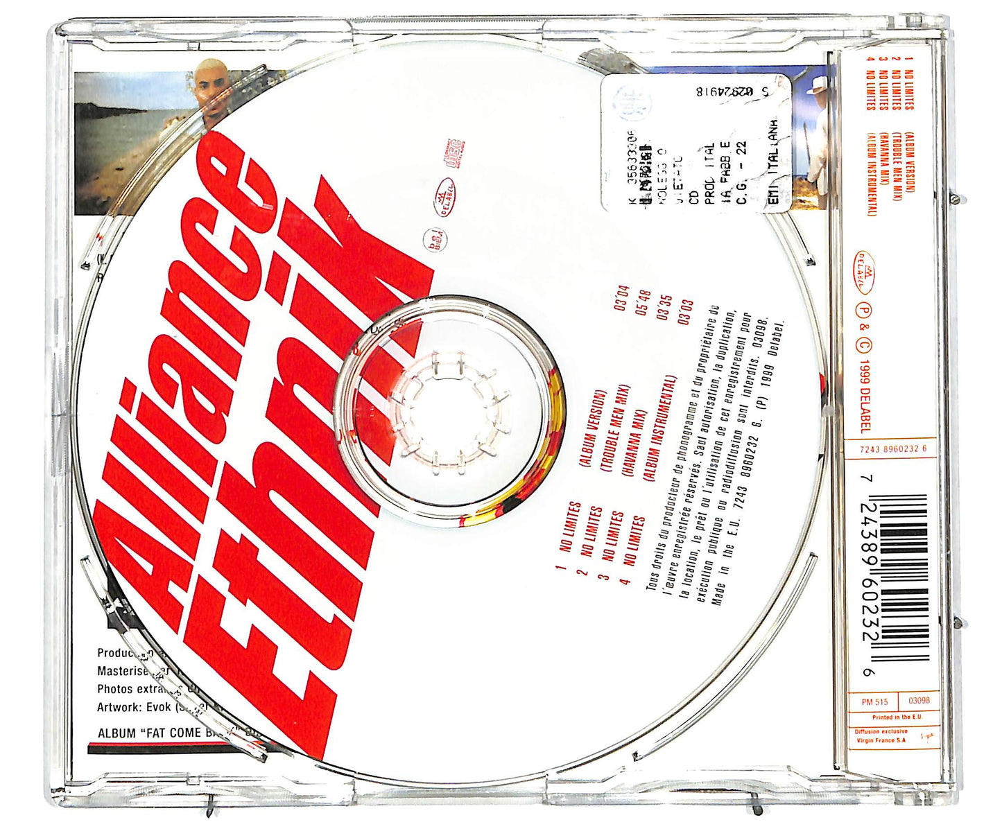EBOND Alliance Ethnik - No Limites CD CD038818