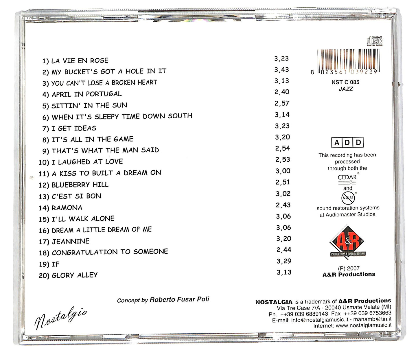 EBOND Louis Armstrong - Ramona CD CD038826