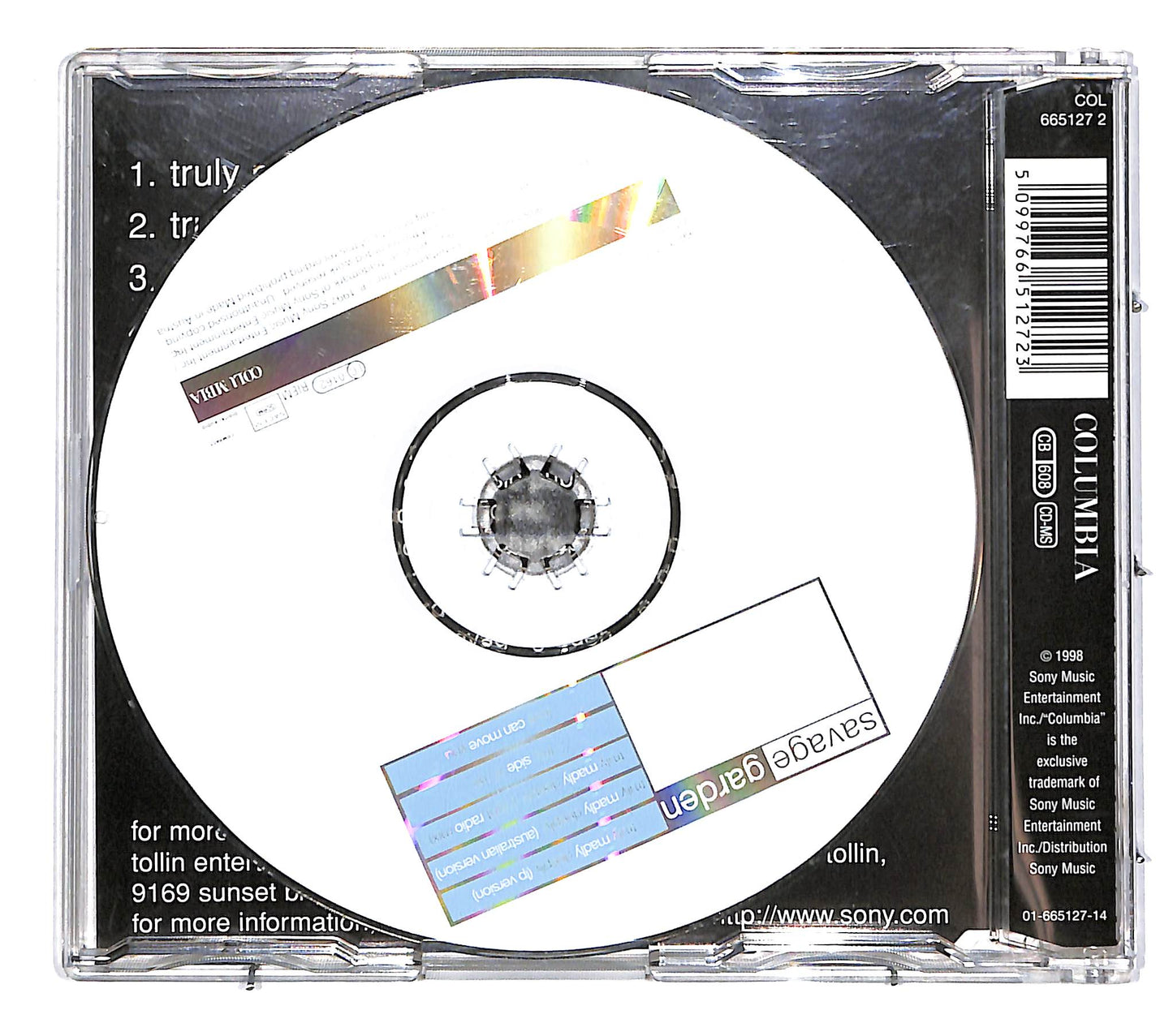 EBOND Savage Garden - Truly Madly Deeply CD CD038908