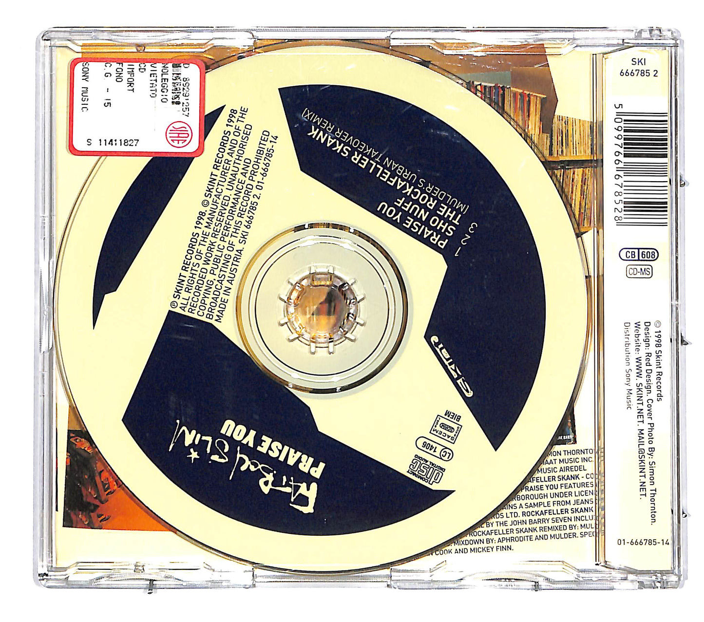EBOND Fatboy Slim - Praise You CD CD038910