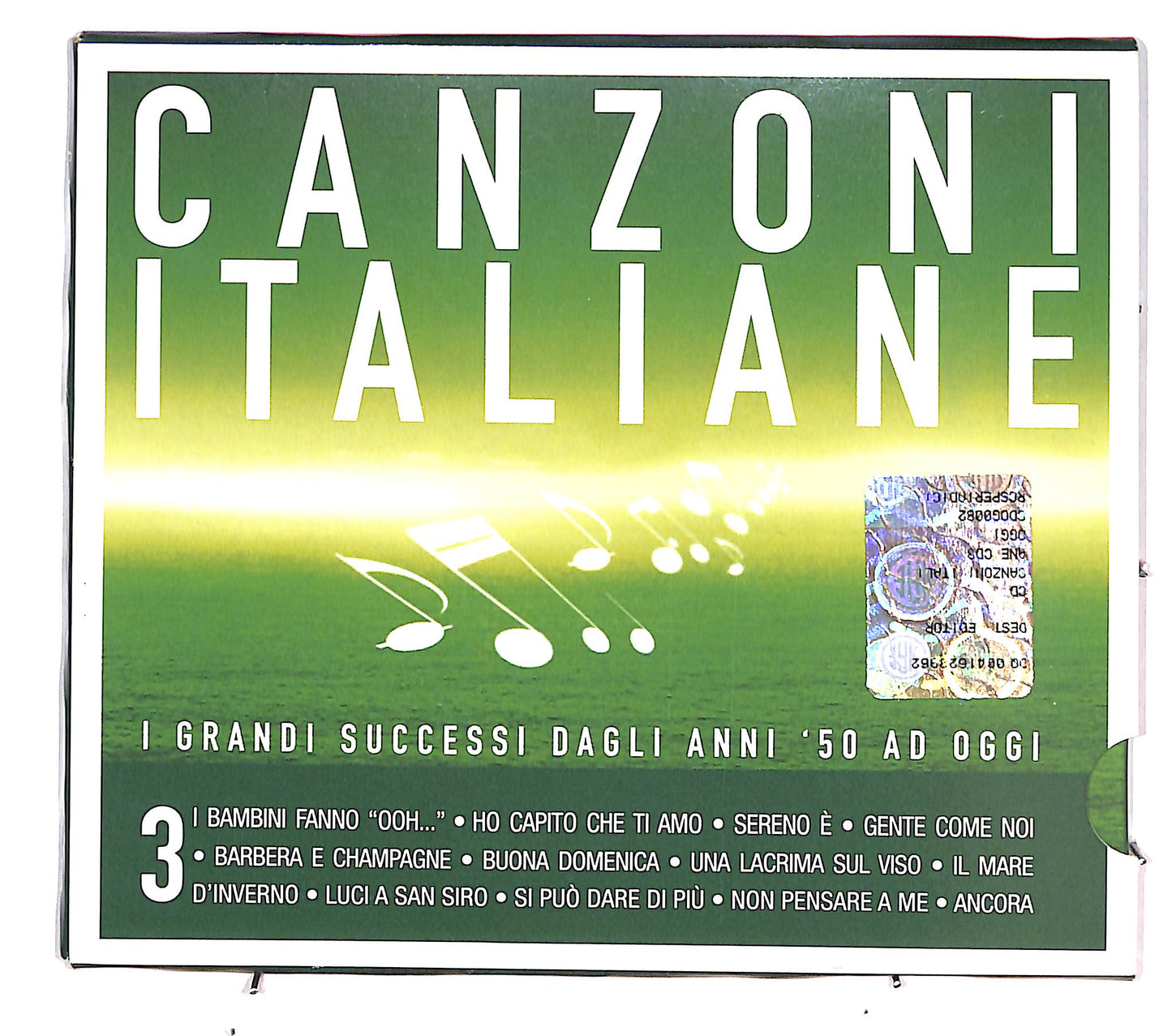 EBOND Various - Canzoni italiane vol.3 EDITORIALE CD CD038947