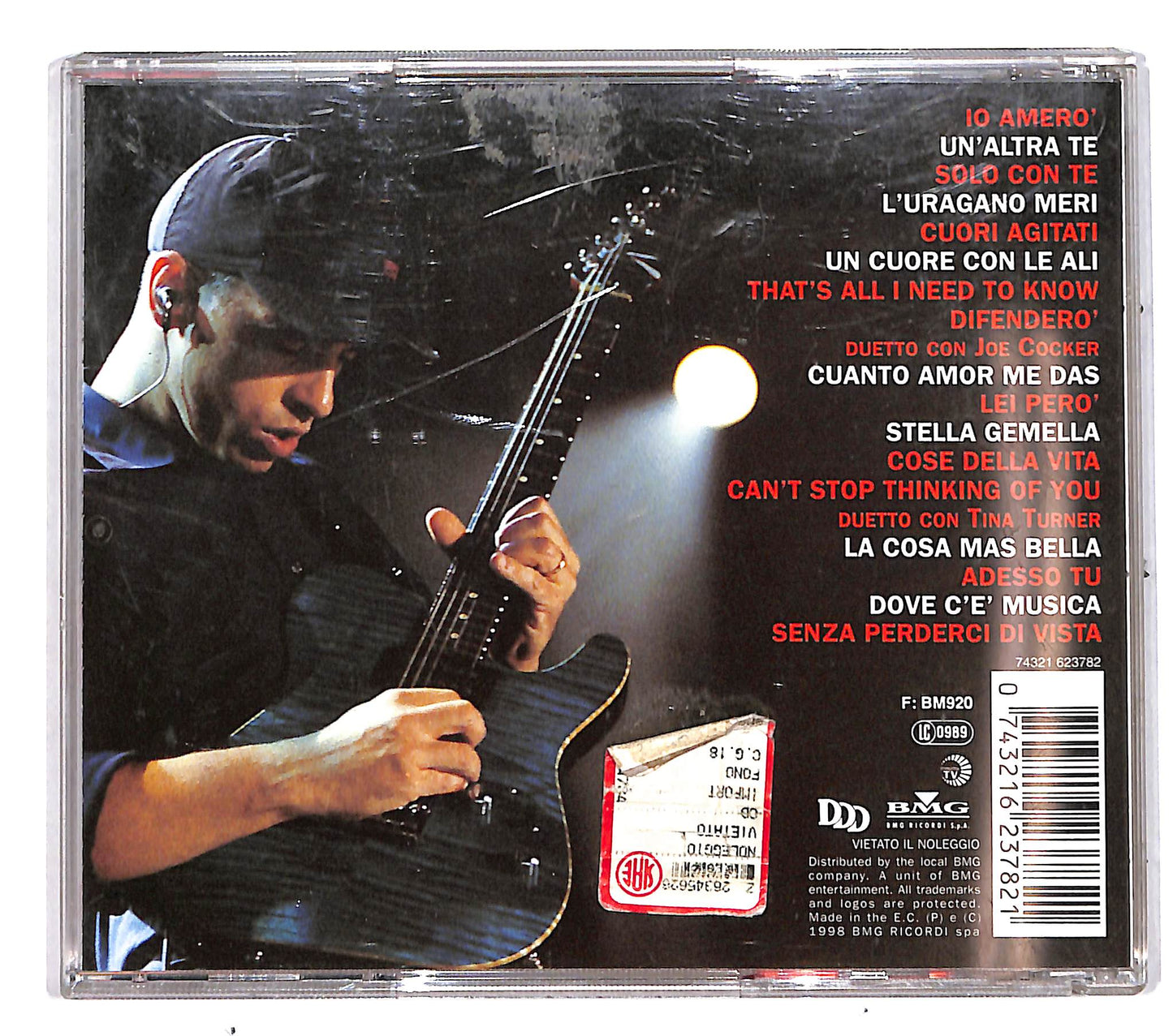 EBOND Eros Ramazzotti - Eros Live CD CD038959