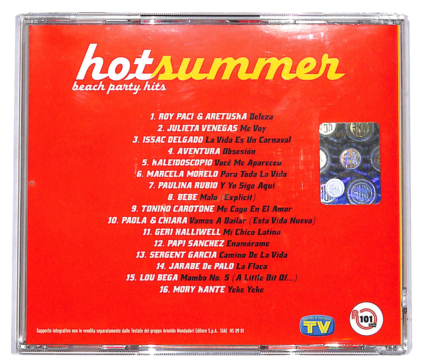 EBOND ot Summer 101 Beach Party Vol. 1 - EDITORIALE CD CD039036