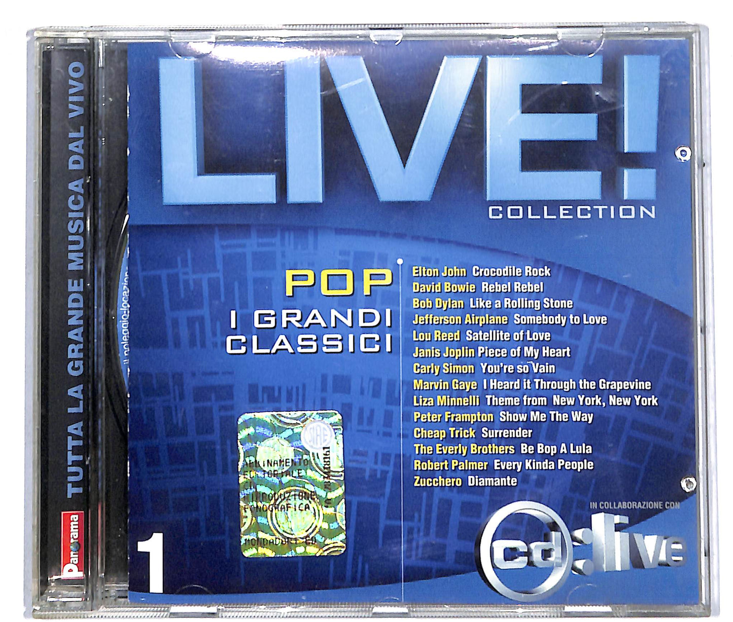 EBOND Live! Collection - Pop I Grandi Classici 1 - EDITORIALE CD CD039046