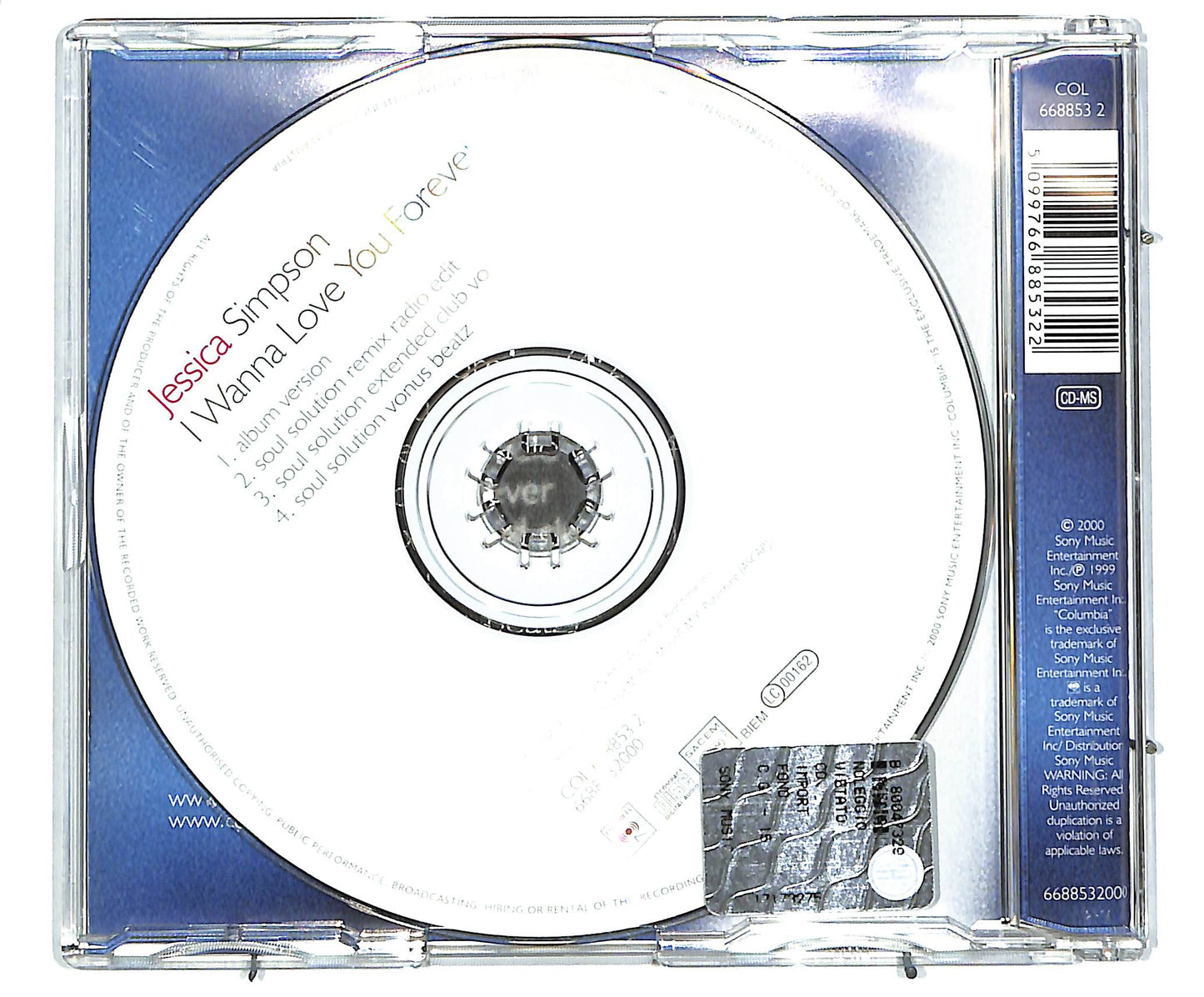 EBOND Jessica Simpson - I Wanna Love You Forever CD CD039129