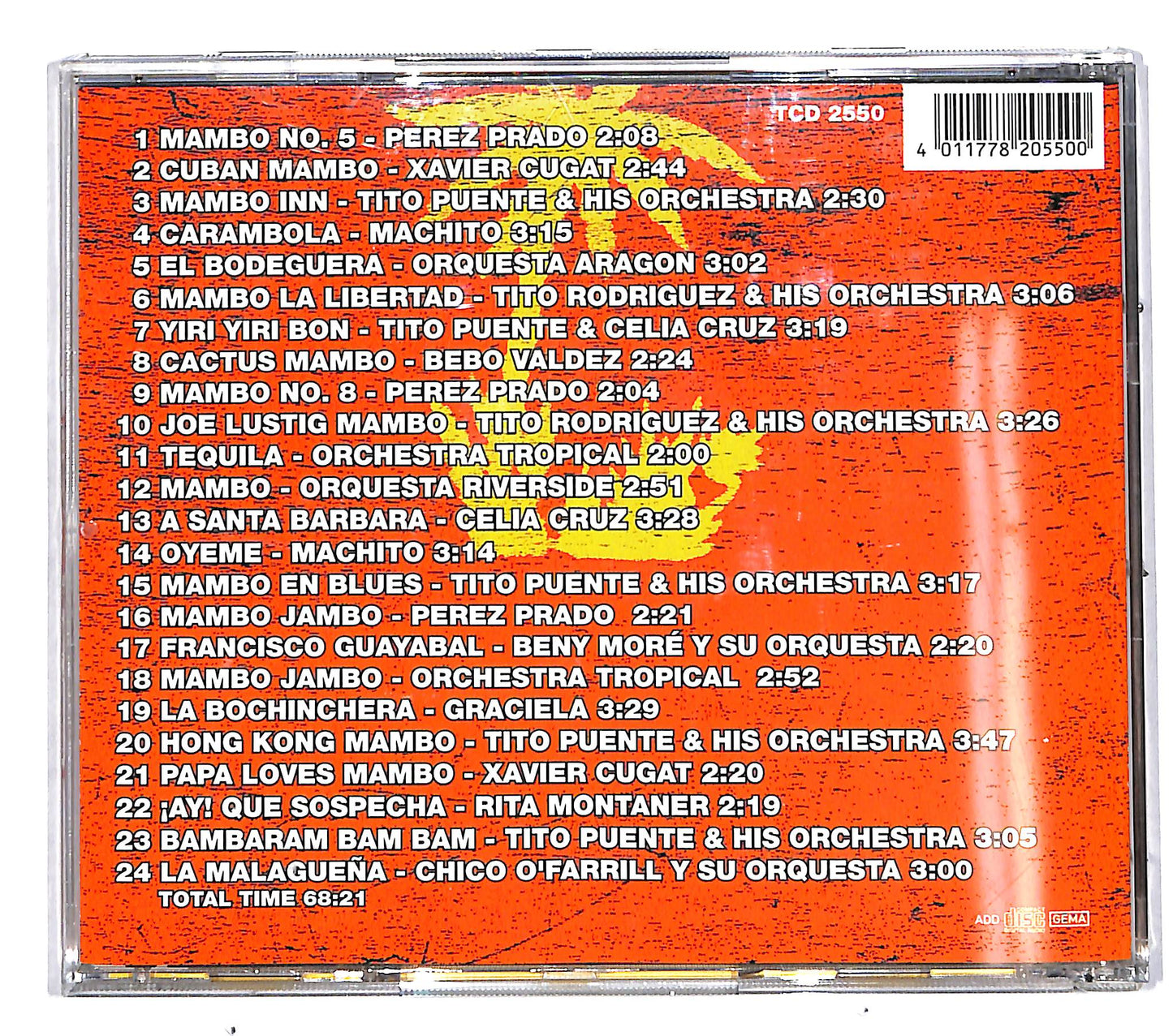 EBOND 100% Mambo CD CD039208