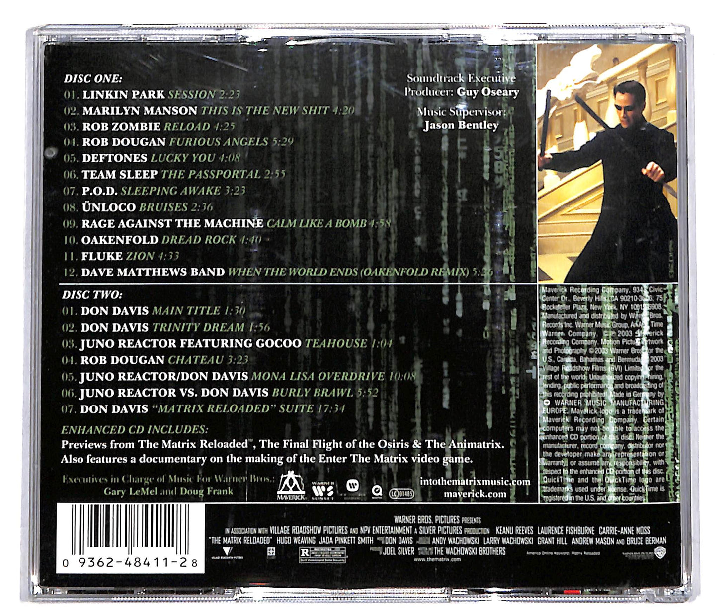 EBOND Various - The Matrix Reloaded: The Album CD CD039334