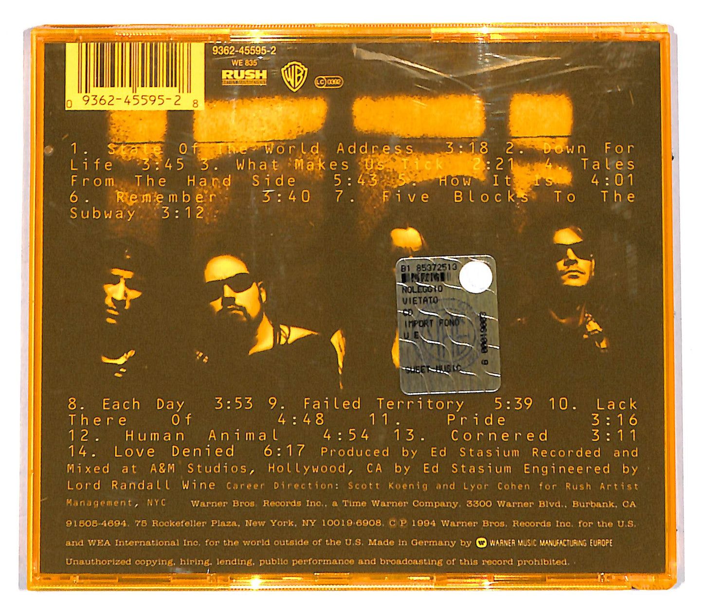 EBOND Biohazard - State Of The World Address CD CD039349