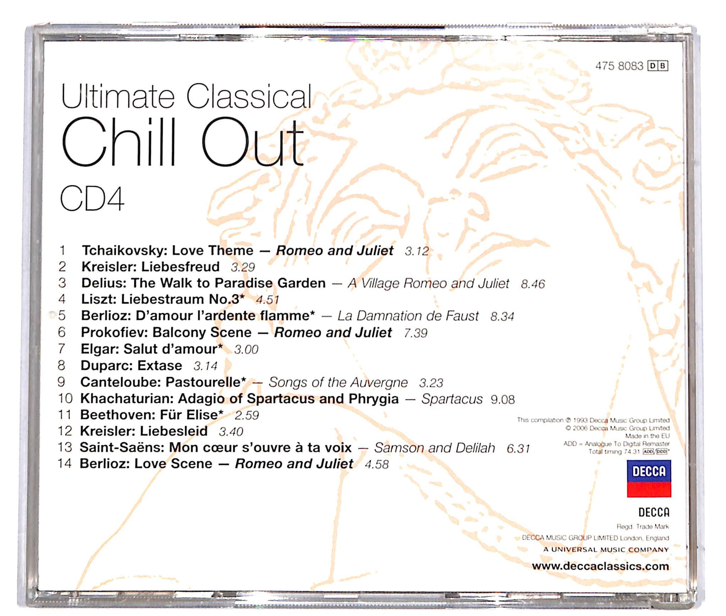 EBOND chill out 4 CD CD039357