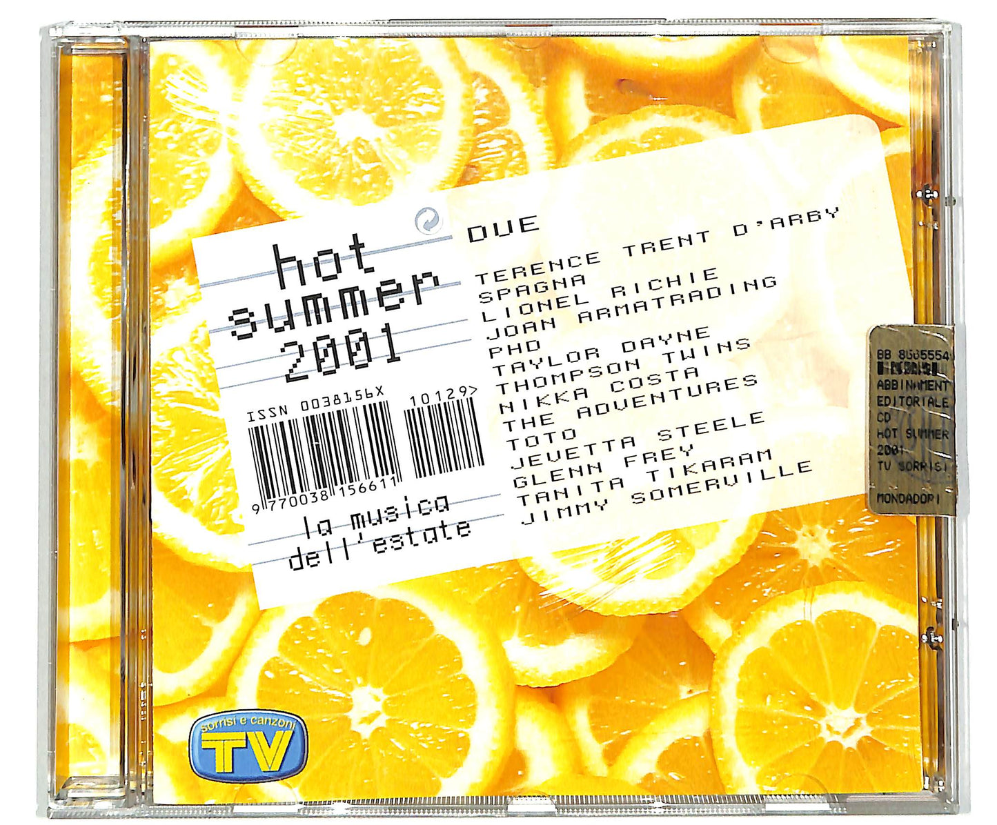EBOND Hot Summer 2001 - Due CD CD039409