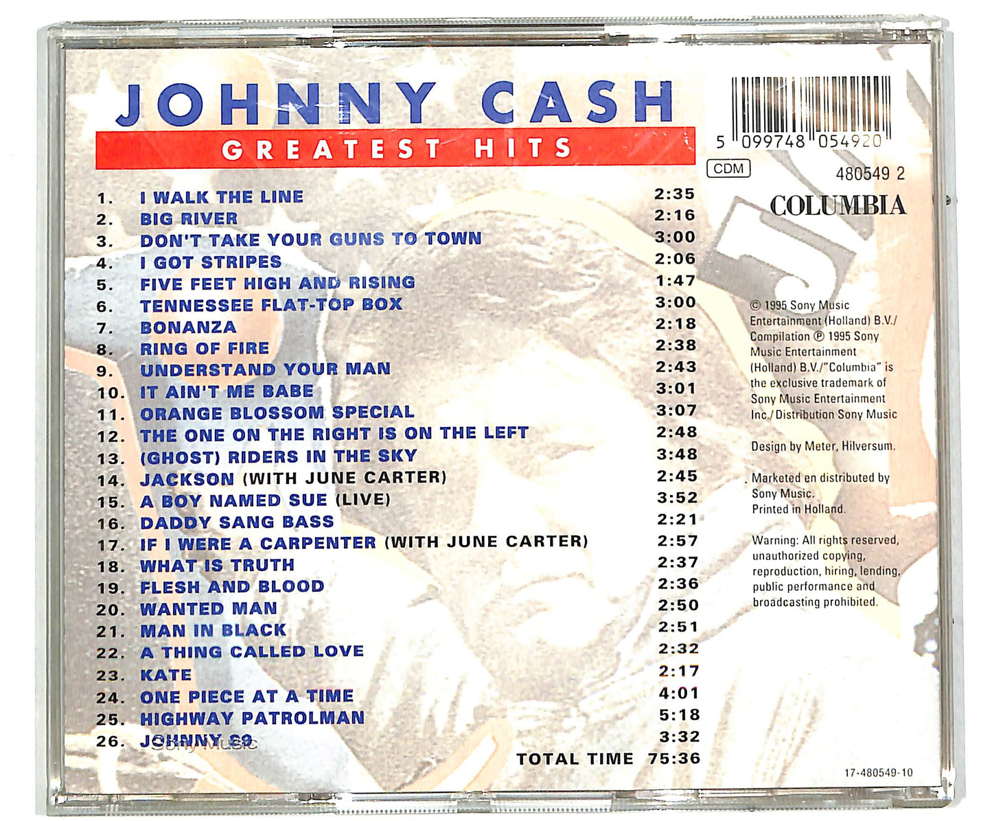 EBOND Johnny Cash - Greatest Hits CD CD039413