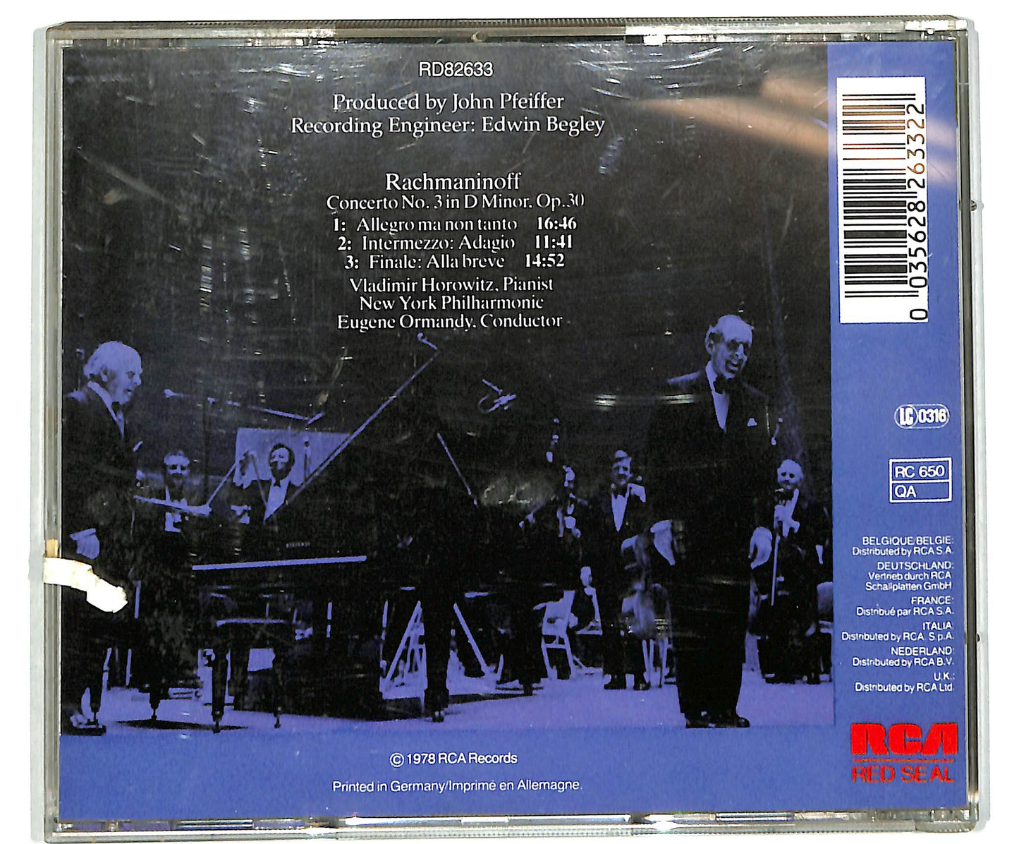 EBOND Golden Jubilee Concert 1978 - Rachmaninoff Concerto No. 3 EDITORIALE CD CD039426