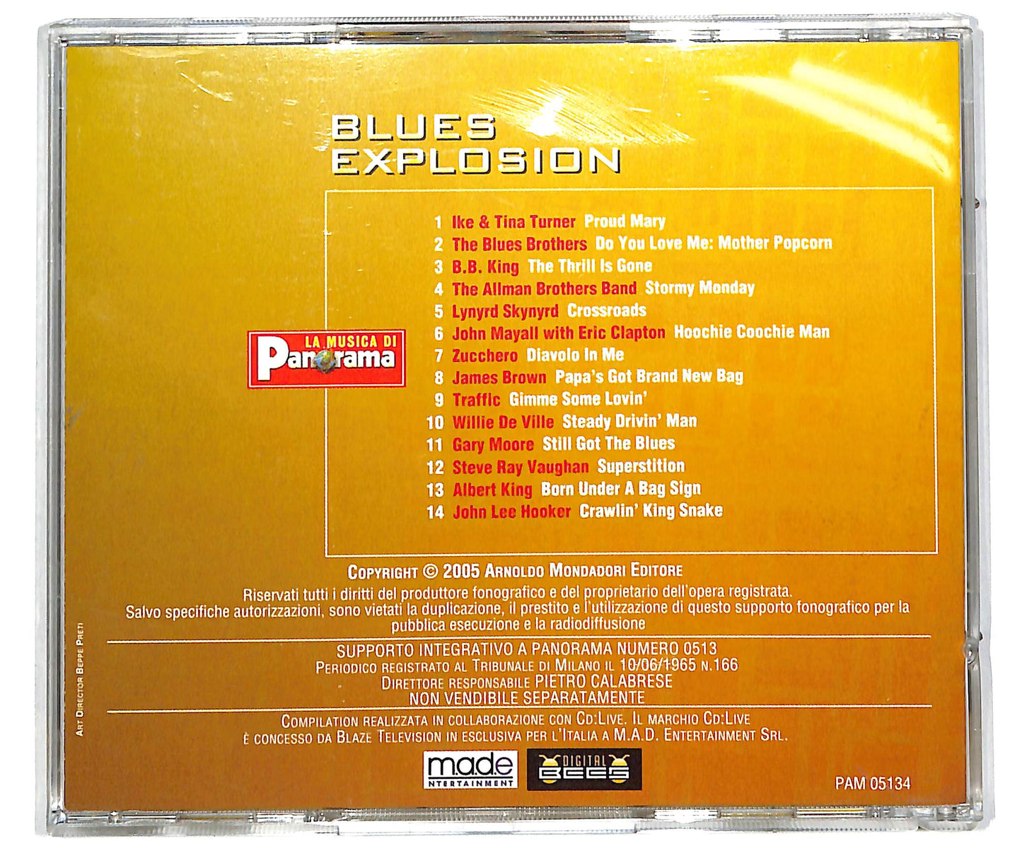 EBOND Live! R&B Blues Explosion EDITORIALE CD CD039461