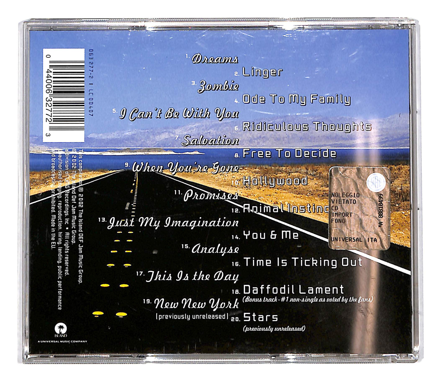 EBOND The Cranberries - Stars The Best Of 1992-2002 CD CD039533