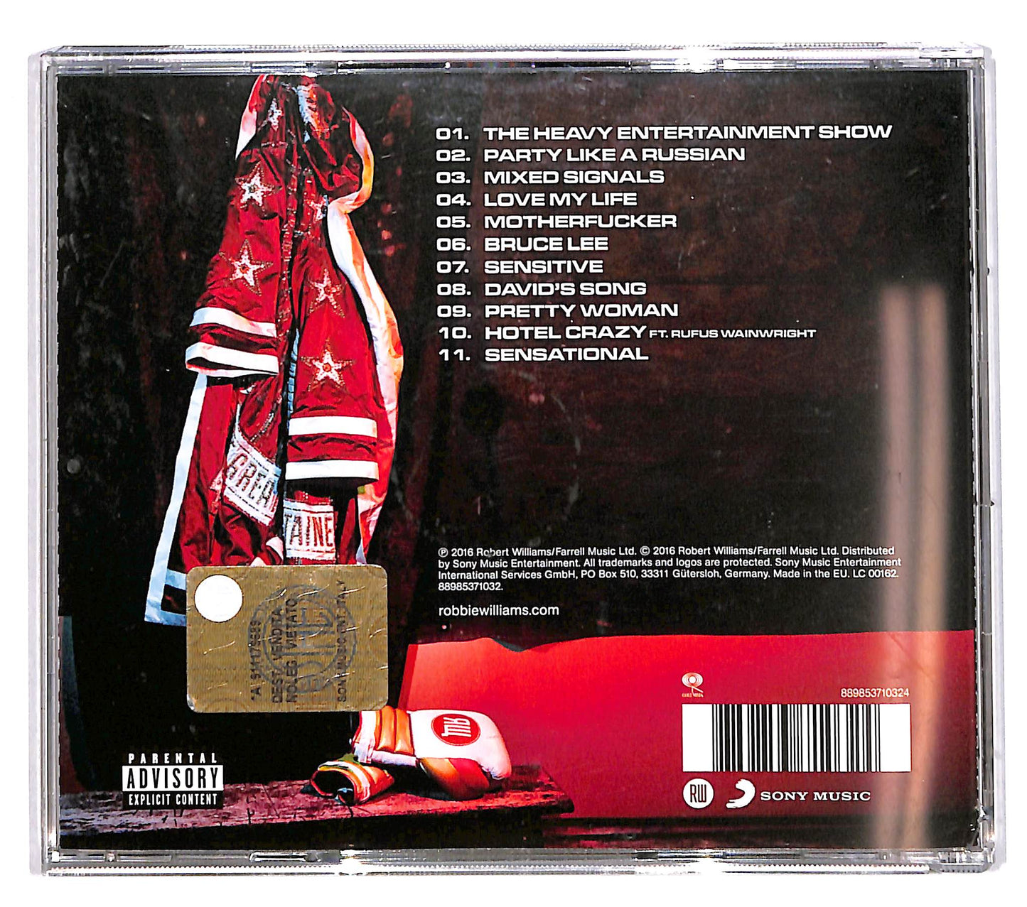 EBOND Robbie Williams - The Heavy Entertainment Show CD CD039549