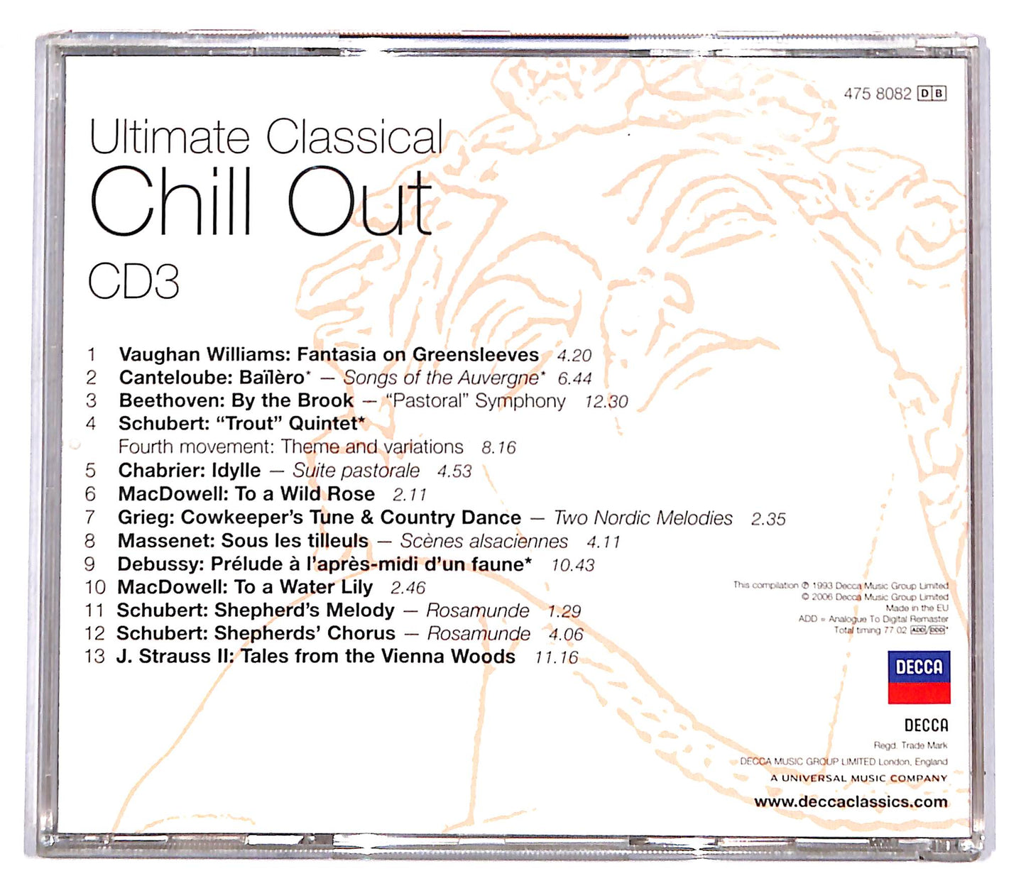 EBOND Ultimate Classical Chill Out - The Essential Masterpieces - EDITORIALE CD CD039640