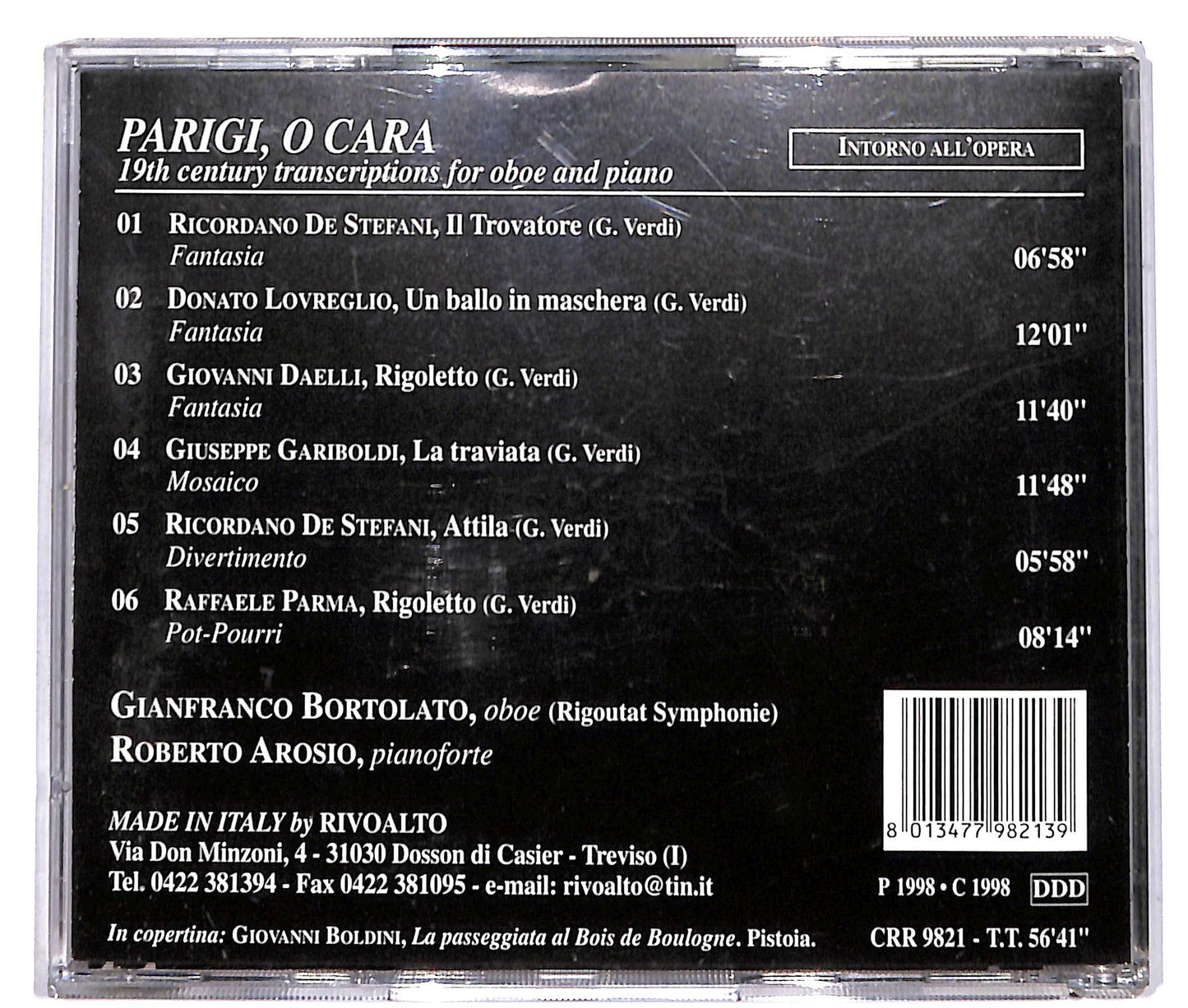 EBOND parigi, o cara CD CD039846
