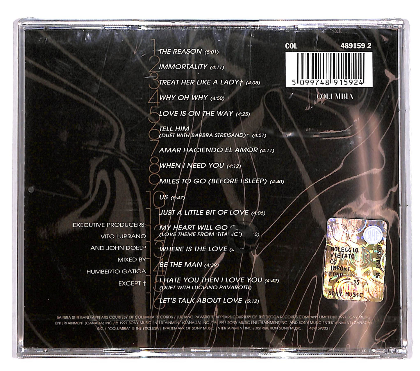 EBOND Celine Dion - Let's Talk About Love CD CD039920