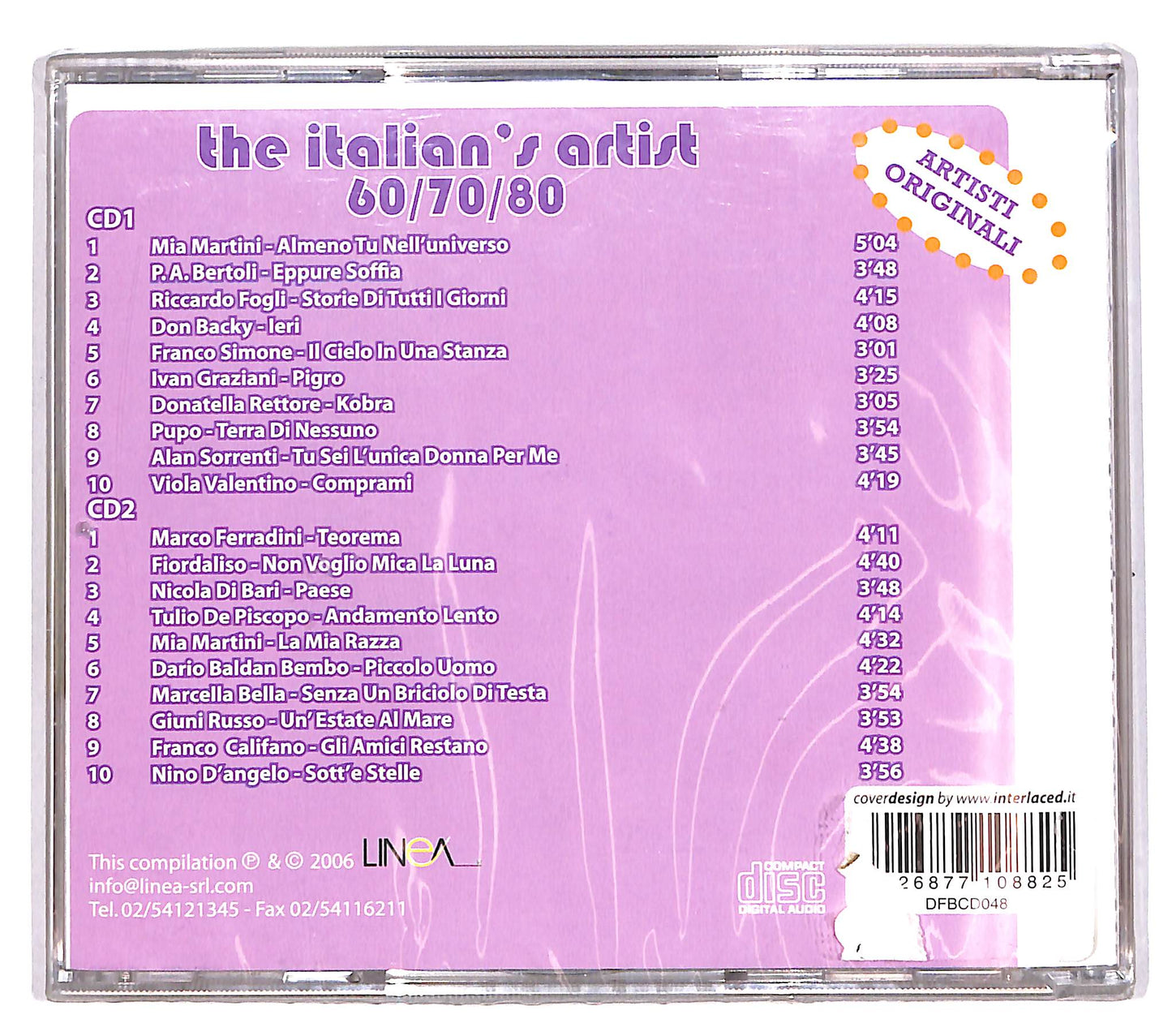 EBOND Variours - the italian's artist 60-70-80 vol.8 CD CD039954