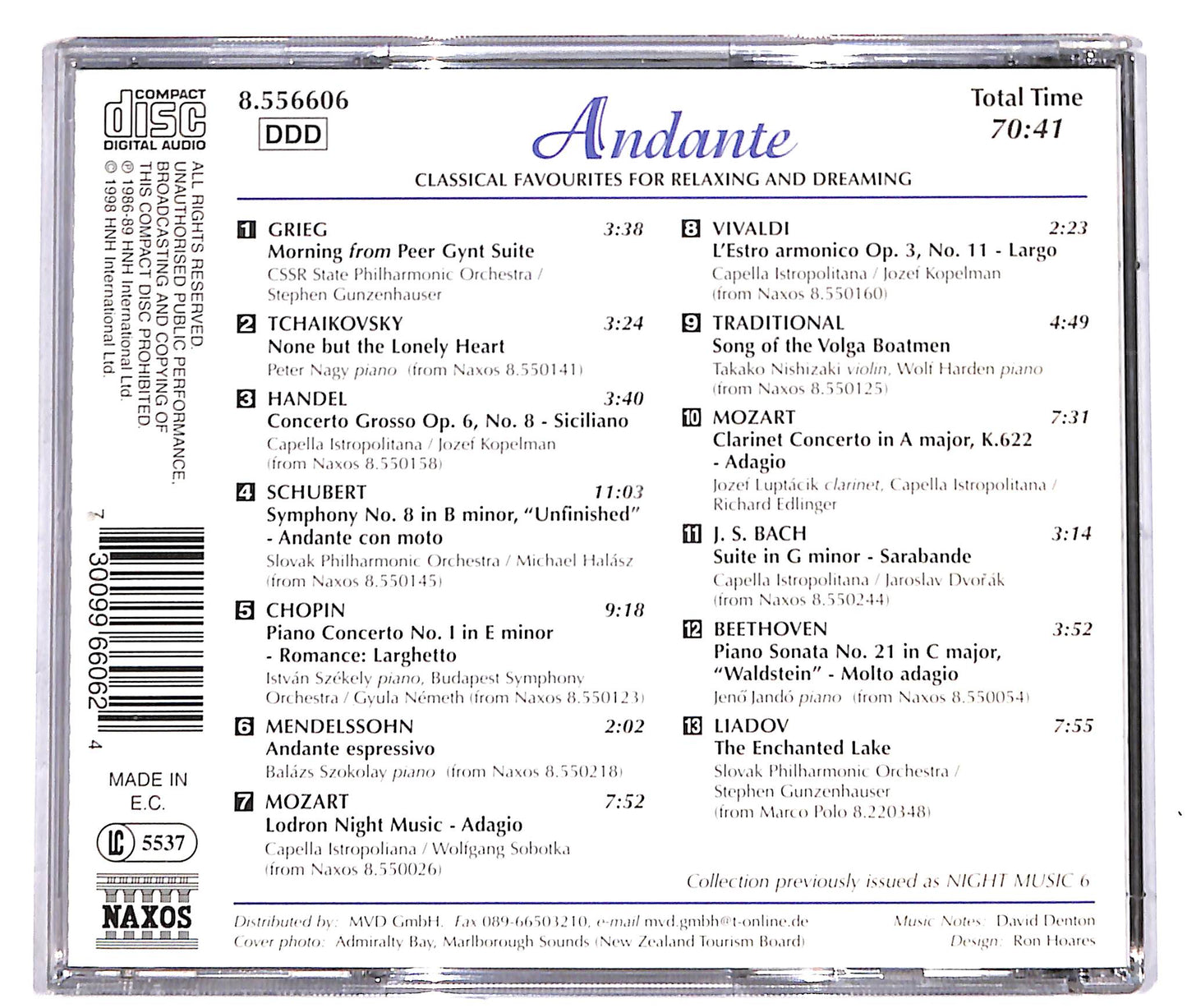 EBOND naxos - andante CD CD040029
