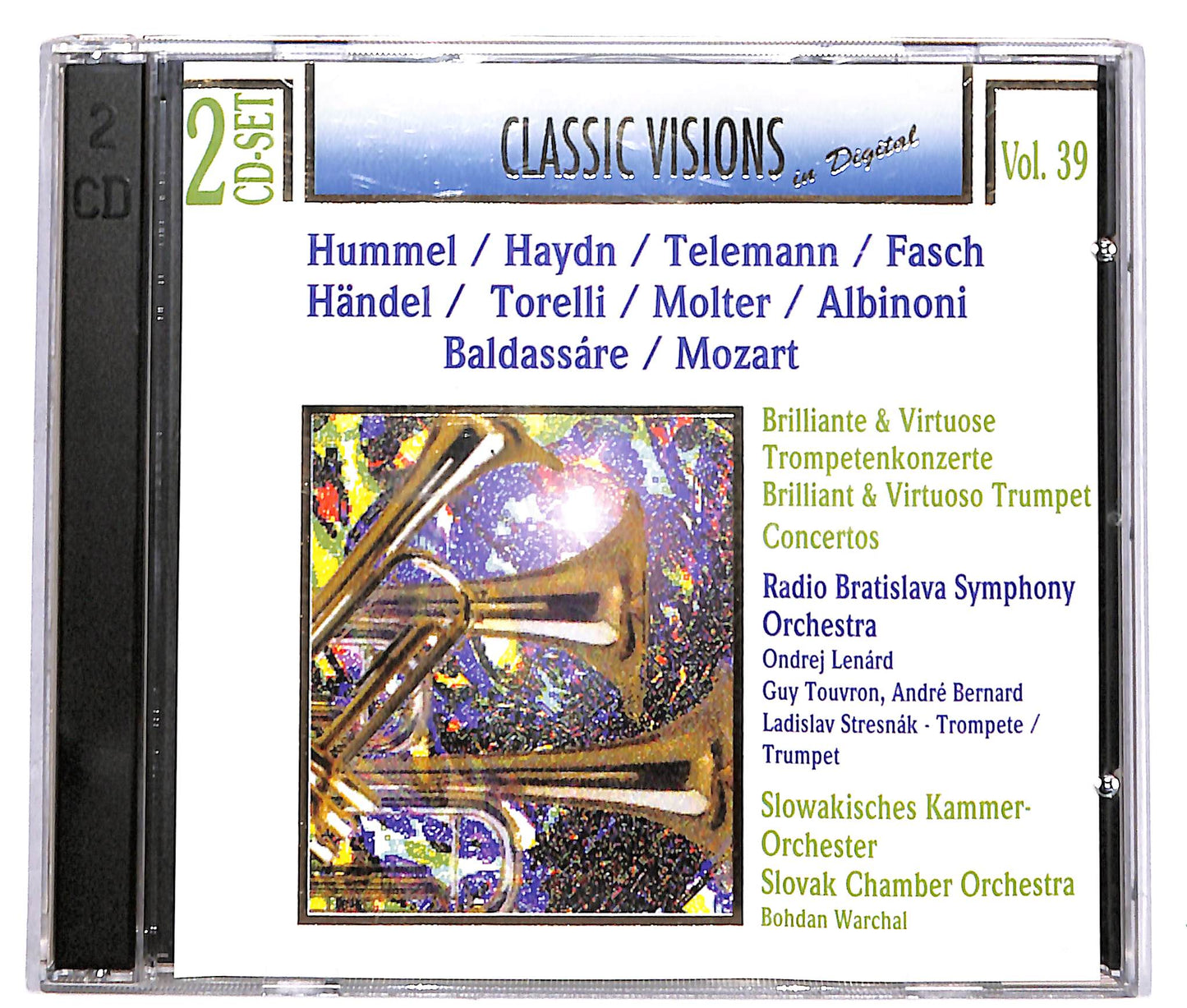 EBOND Hummel/Haydn/Telemann Trompetenkonzerte 2CD CD040041