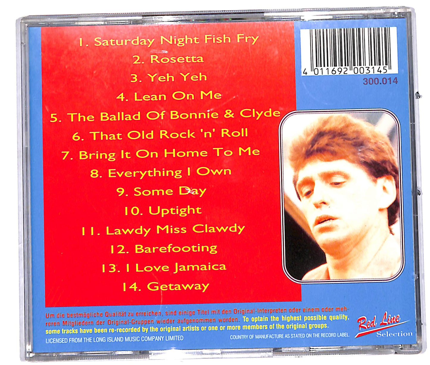 EBOND Georgie Fame - Lean On Me CD CD040055