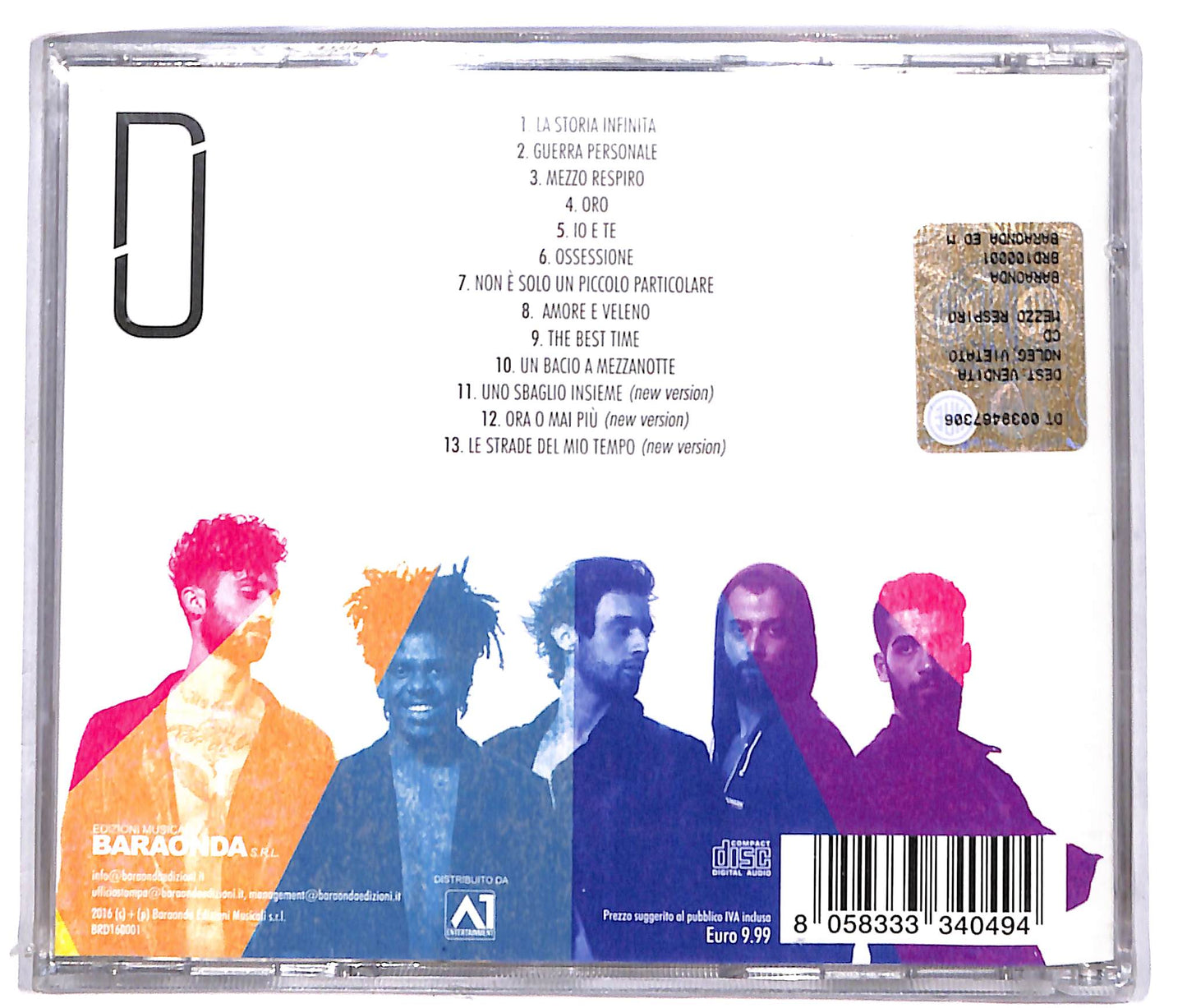 EBOND Dear Jack - Mezzo Respiro CD CD040212