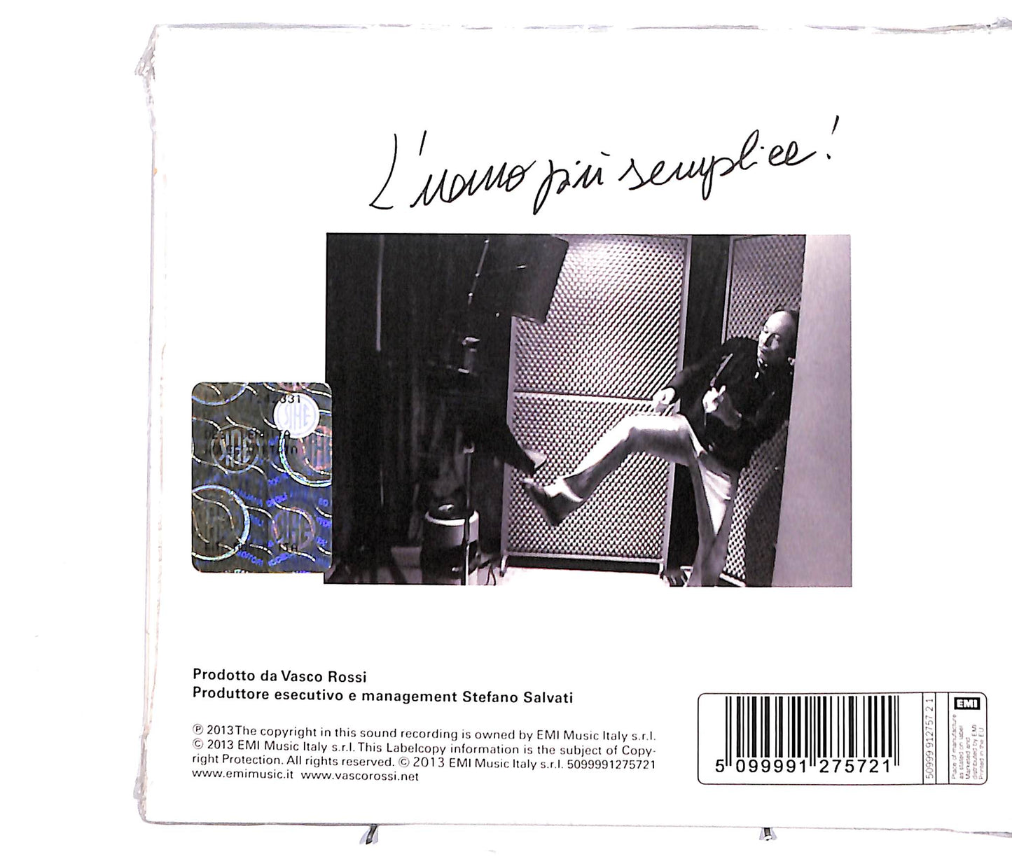 EBOND Vasco Rossi - L'Uomo Piu Semplice CD CD040213