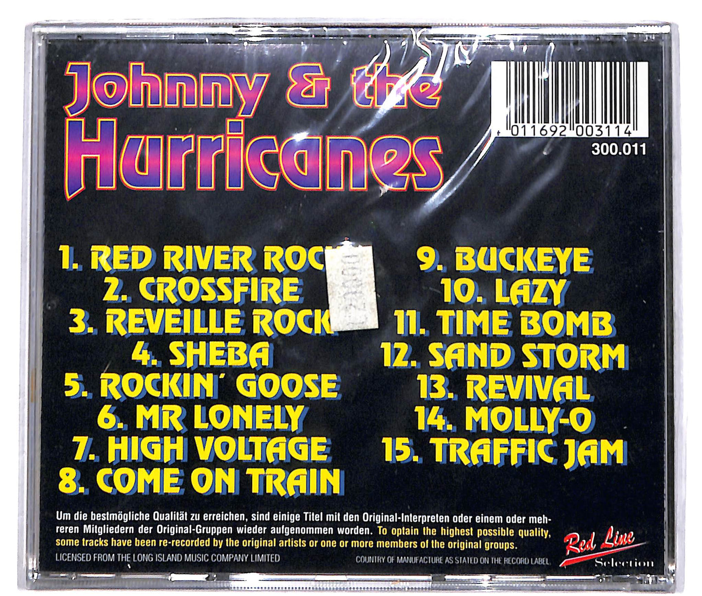 EBOND Johnny And The Hurricanes - Red River Rock CD CD040242